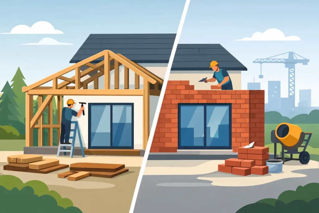 Timber Frame or Brick Extension - Which Is Best?