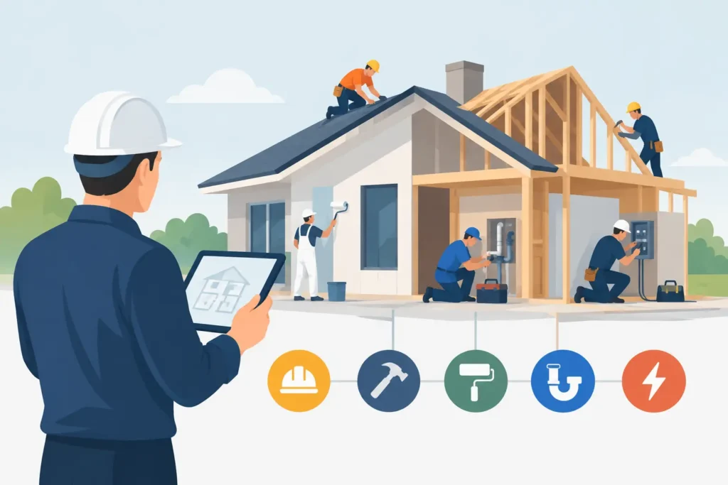 Can Builders Coordinate All Trades on a Home Build?